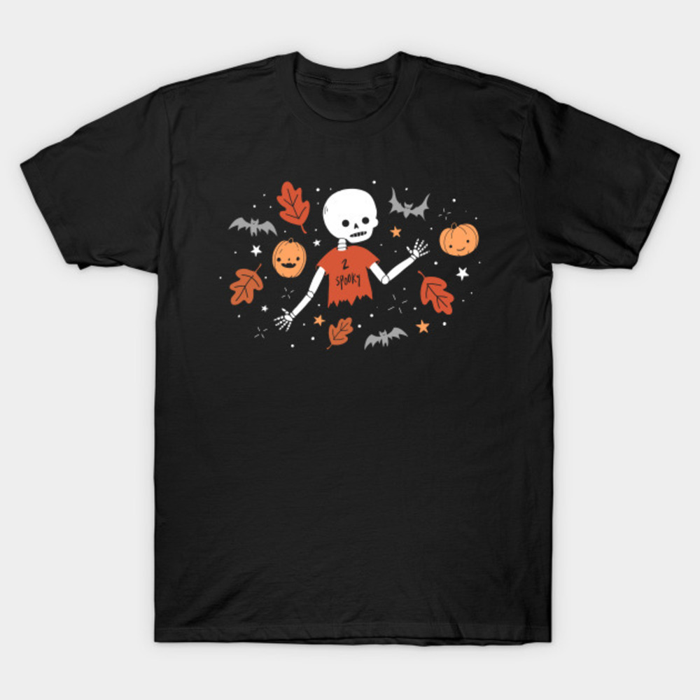 Halloween 2 Spooky Skelly Tshirt